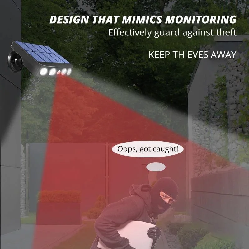 Motion Sensor Waterproof Garden LED Solar Lamp