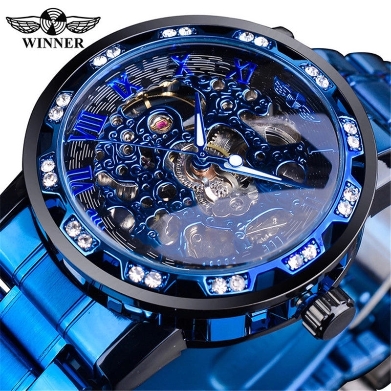 Casual Geometric Buckle Mechanical Men’s Watches