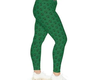 pornhint Pornhint Sativa Gang Leggings, Plus Size Leggings, Comfy Leggings, Weed Clothing, Stoner Clothing, Gifts for Her, 420 Lovers