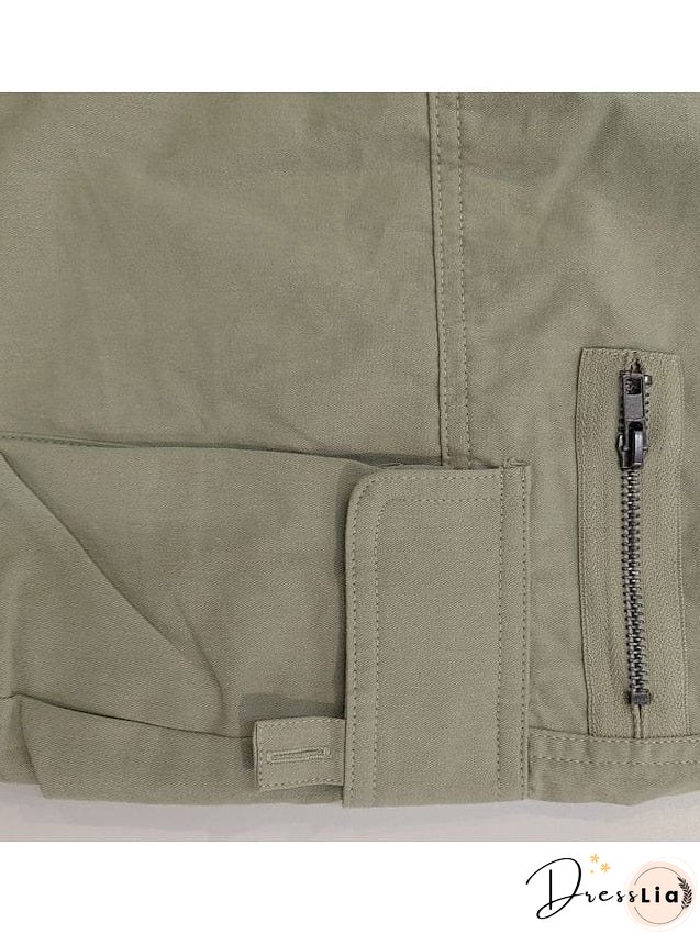 Contemporary Black Cargo Pants