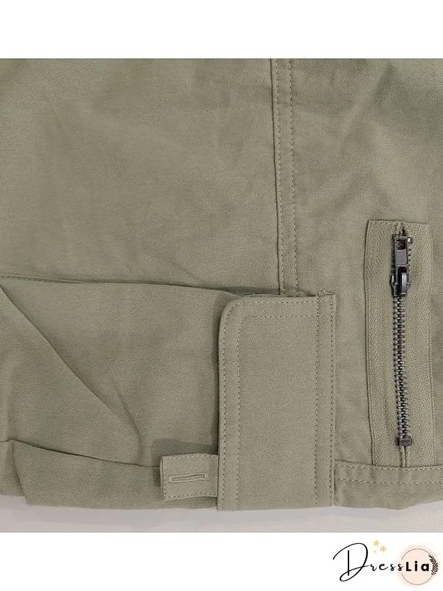Contemporary Black Cargo Pants