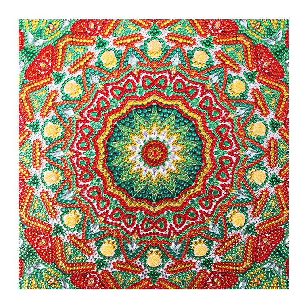 

30*30CM - Crystal Special Shaped Diamond Painting - Mandala, 501 Original