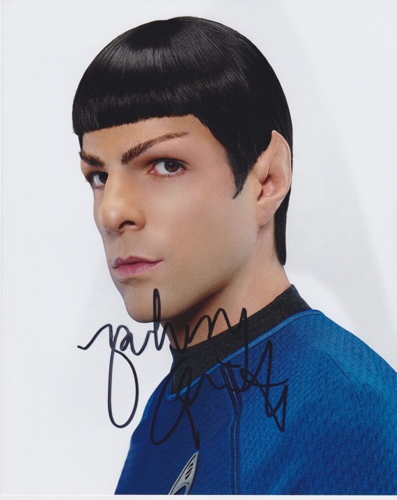 Zachary Quinto (Star Trek) signed authentic 8x10 Photo Poster painting COA ?