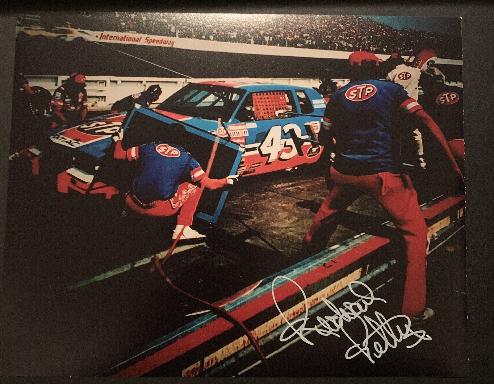 Richard Petty Signed Auto 8x10 Photo Poster painting Pic Nascar