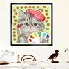 Diamond Painting-DIY Crystal Rhinestone Funny Cat