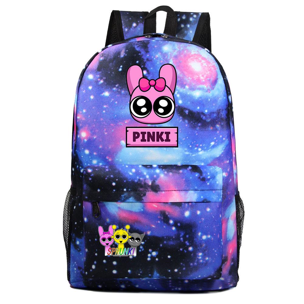 Mayoulove Sprunki Backpack Lightweight Durable Design for School and Outdoor Activities-Mayoulove