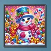 Snowman-Special Shaped Diamond Painting