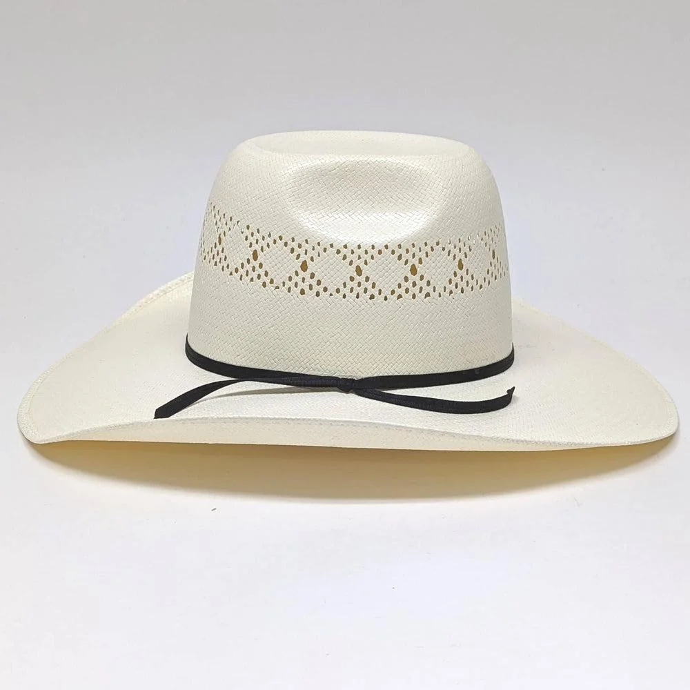 Elkhorn CHL Open Crown Straw Cowboy Hat