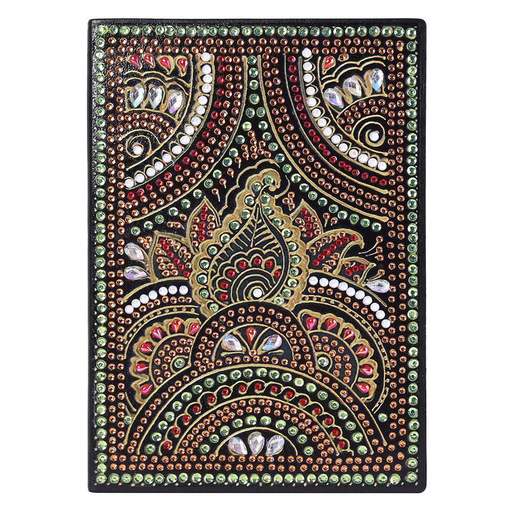 

Mandala-DIY Creative Diamond 50 Pages A5 Notebook, 501 Original