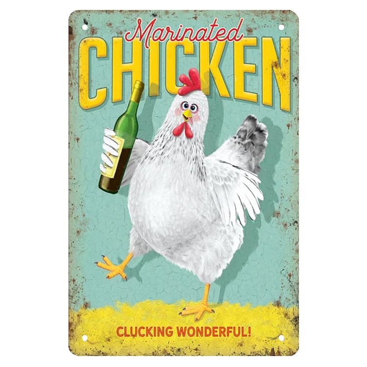 Chicken - Vintage Tin Signs/Wooden Signs - 8*12Inch/12*16Inch