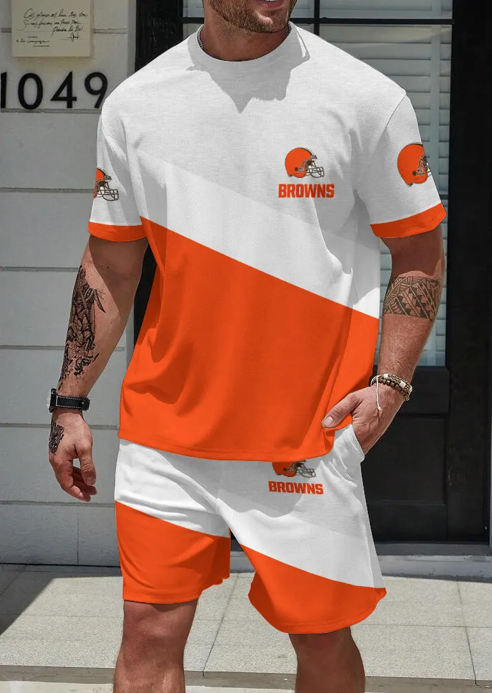 Cleveland Browns Limited Edition Top And Shorts Two-Piece Suits