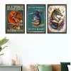 (US Only)3Pcs Dragon Printed Cross Stitch Kit 40x60cm DIY 11CT Thread Art Needlework