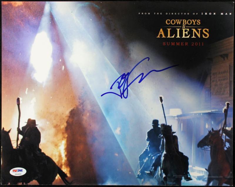 Jon Favreau Cowboys & Aliens Signed Authentic 11X14 Photo Poster painting PSA/DNA #T50695