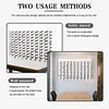 [US Local Warehouse] 2 Pack Shade Sail Poles 10FT Outdoor Sun Shade Poles 2.66in Diameter Heavy Duty Metal Post for Deck Patio Outside Backyard