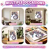 Purple Crystal Twin Seahorses Special Shaped 5D DIY Partial Drill Diamond Painting Kits for Adults Beginners Home Decor Diamonds Dots Gem Art Kits Diamond Art Kit 11.81 X11.81inch