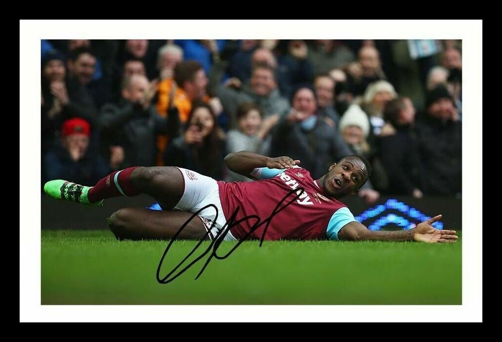 Michail Antonio - West Ham United Autograph Signed & Framed Photo Poster painting