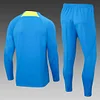 2023/2024 América Half-Pull Training Suit Blue Football Shirt 1:1 Thai Quality