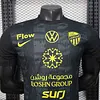 Joyfball 2025/2026 Player Version Ittihad Away Black Football Jersey（The player version jersey is a bit tight, please pay attention to the size selection）
