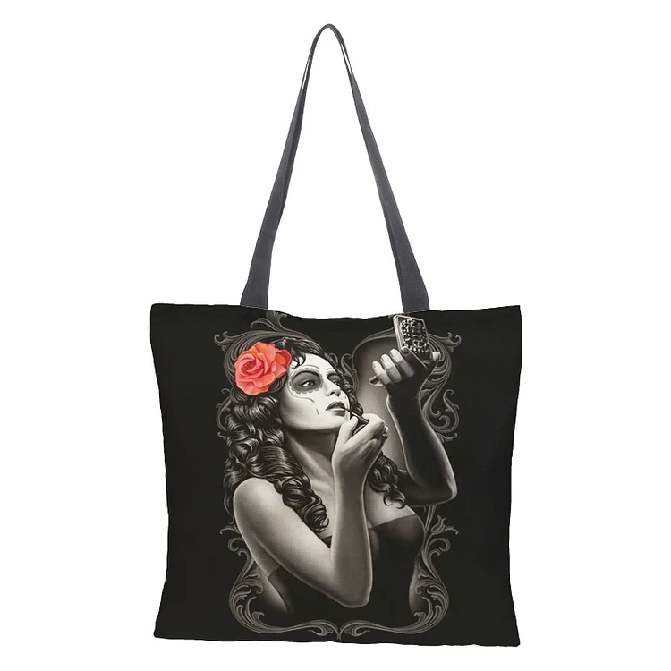 Linen Eco-friendly Tote Bag - Punk
