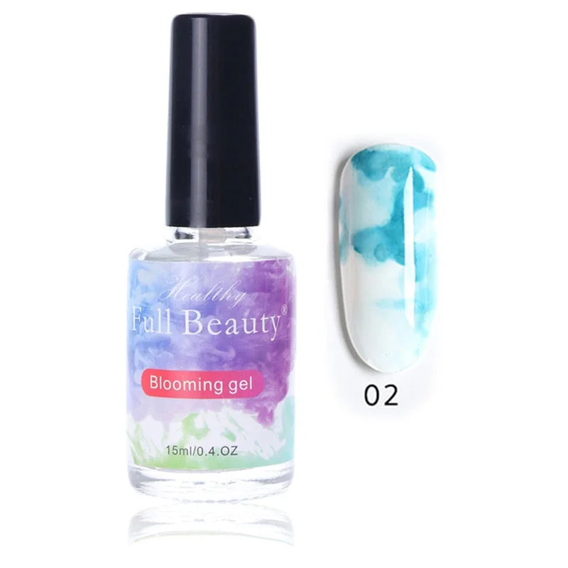 Marble Pattern Gradient Color Nail Polish Ink Smudges Lacquer Nail Art Nail Art Decoration Elegant Beautiful Nail Polish SANA889-Nail Inspo