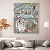 Four Seasons Winter-14CT Stamped Cross Stitch 40*51cm/15.75*20.08in