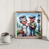 Old Couple-Full Square Diamond Painting(35x35cm)