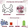 8pcs DIY Diamond Painting Coaster Kit With Holder - Salamander
