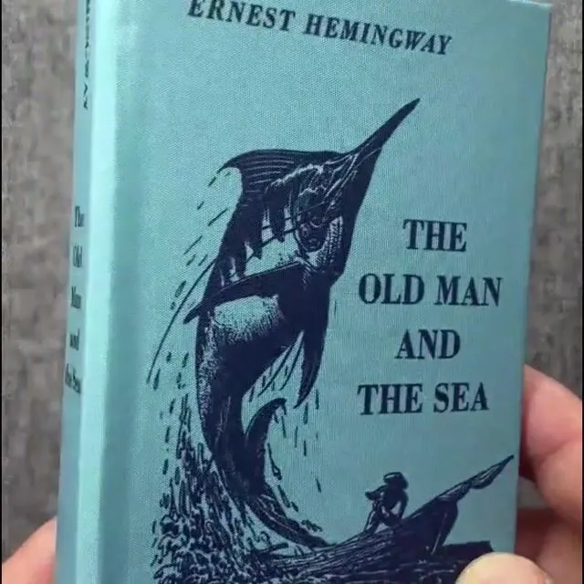 The Old Man and The Sea by Ernest Hemingway Book Wallet