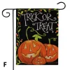 Drapeau de d&eacute;coration de jardin d'Halloween