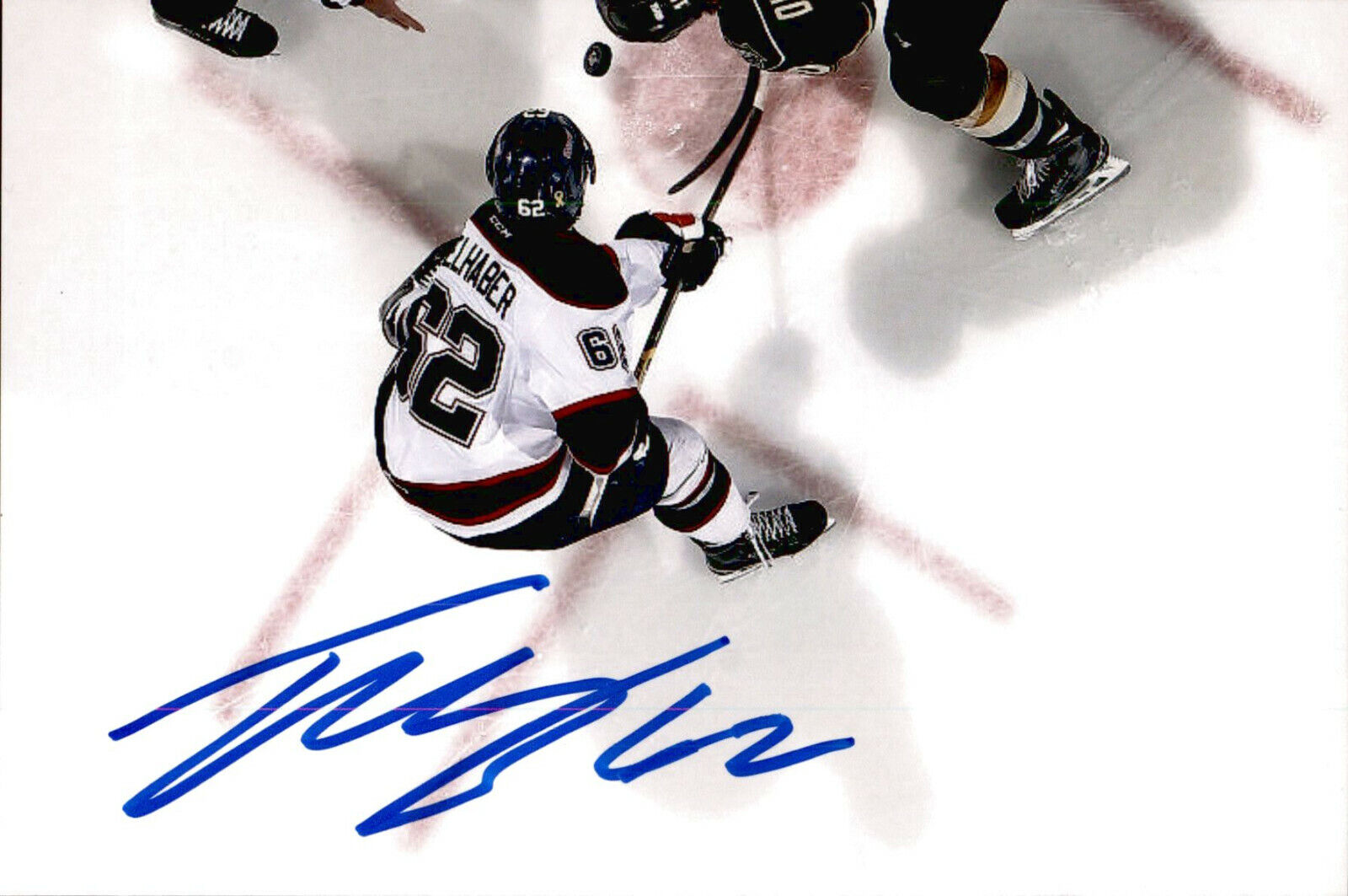 Tye Felhaber SIGNED 4x6 Photo Poster painting SAGINAW SPIRIT #5