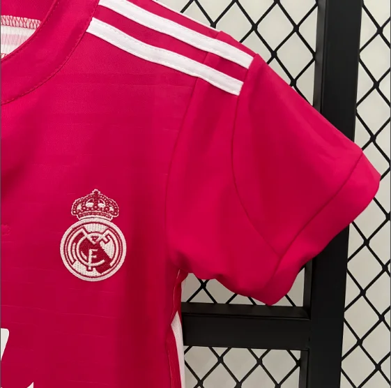 2014-2015 Retro Real Madrid Away Kids Kit Football Shirt Thai Quality