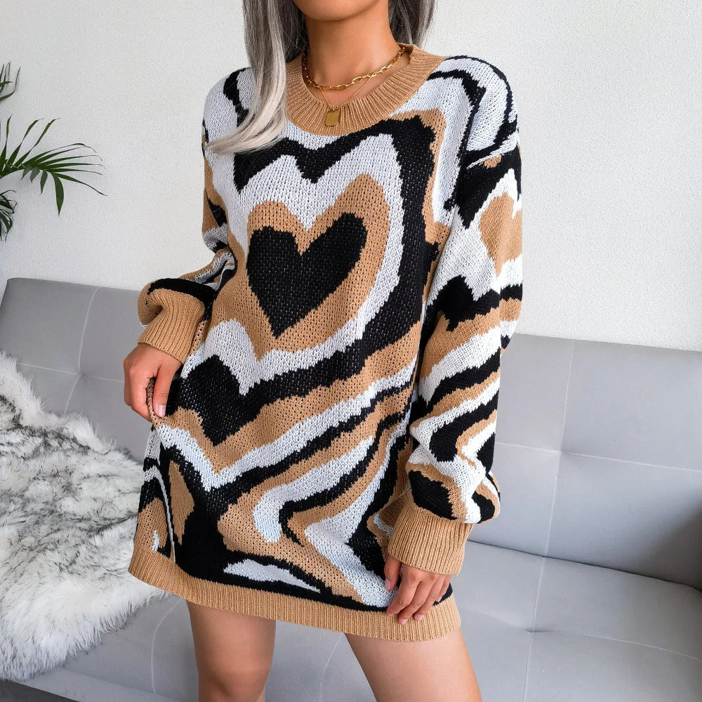 Heart For You Sweater Dress