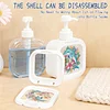 A Set of Two Multifunctional Diamond Painting Reusable Liquid Bottles DIY Special Shaped Drill Craft Kits