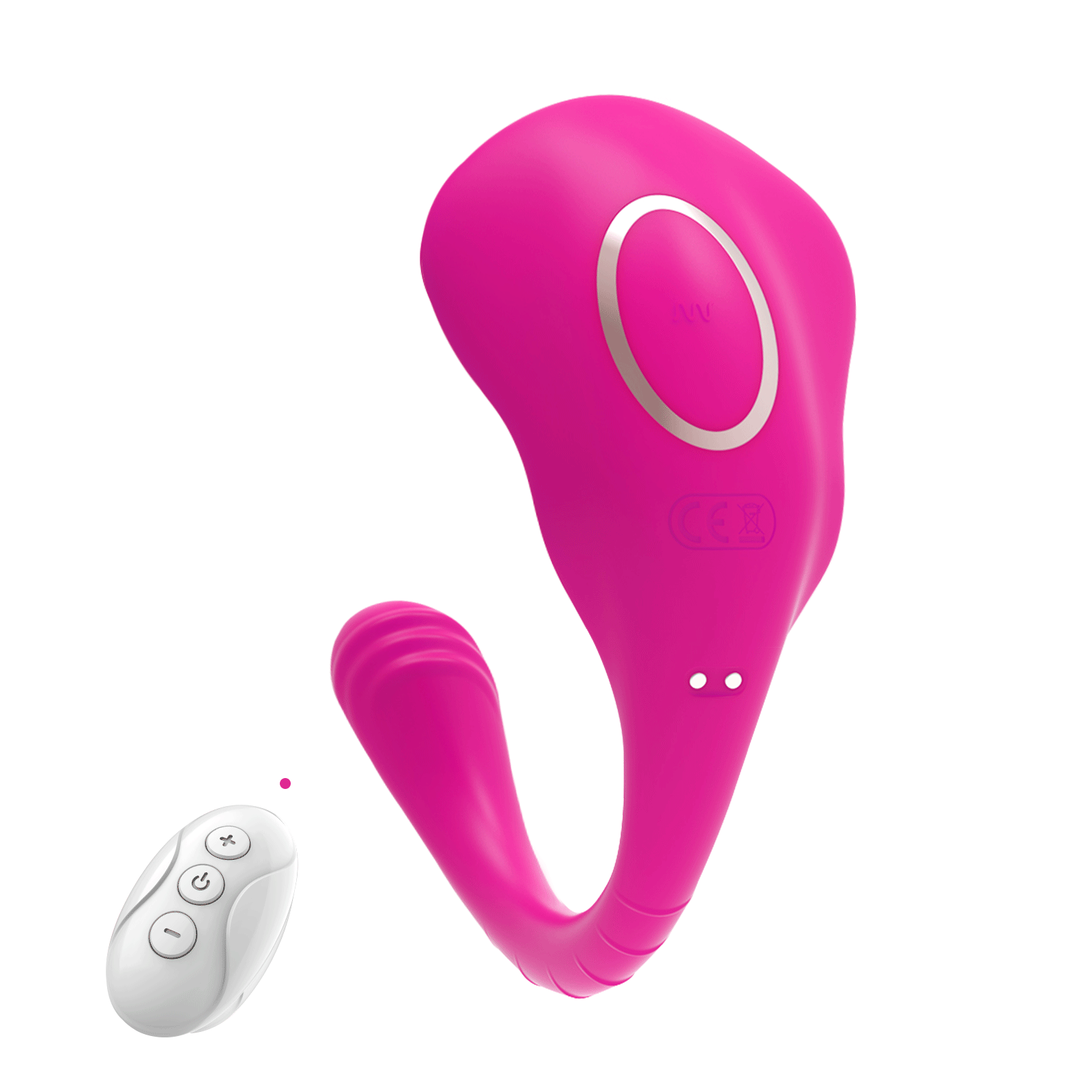 2 In 1 Wireless Remote Control Wriggling Panty Vibrator 