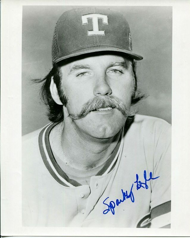 Sparky Lyle Texas Rangers Autographed Signed 8x10 Photo Poster painting CFS COA