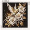 Diamond Painting-DIY Crystal Rhinestone Hummingbird