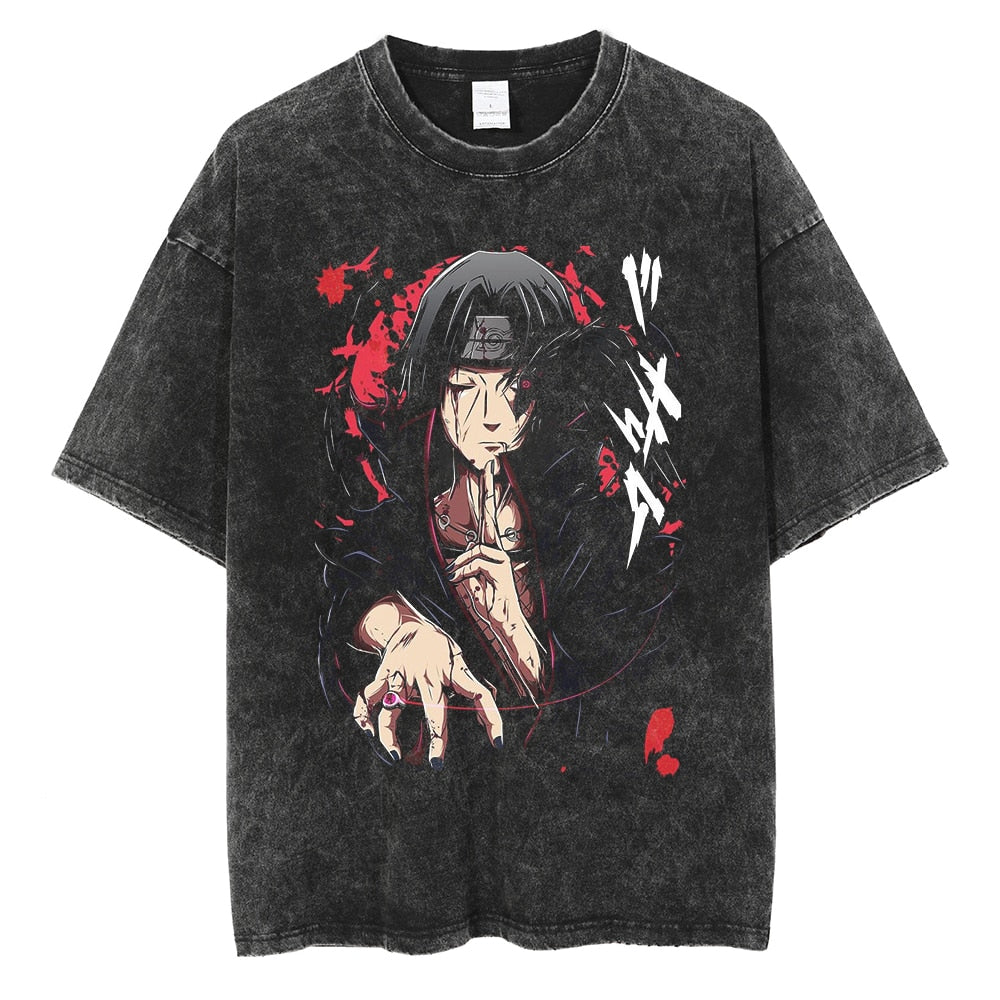 "Itachi V2" Vintage Oversized T Shirt