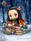 Hugging Baby Series Nezuko Kamado & Tanjiro Kamado - Demon Slayer: Kimetsu No Yaiba Resin Statue - FWS-Studio
