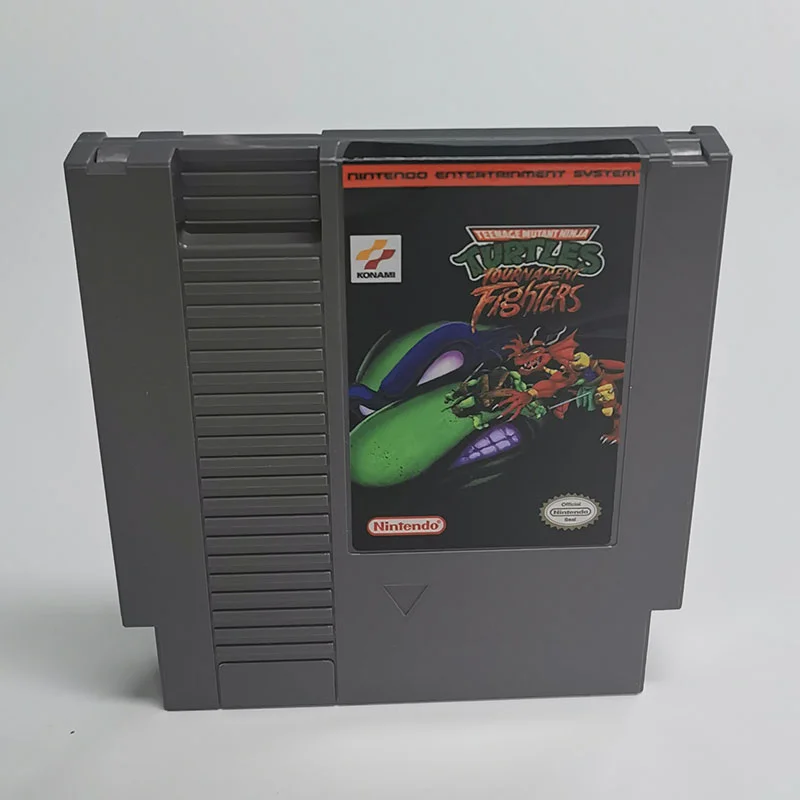 Teenage Mutant Ninja Turtles: Tournament Fighters For Nintendo NES - 8 Bit Game Cartridge