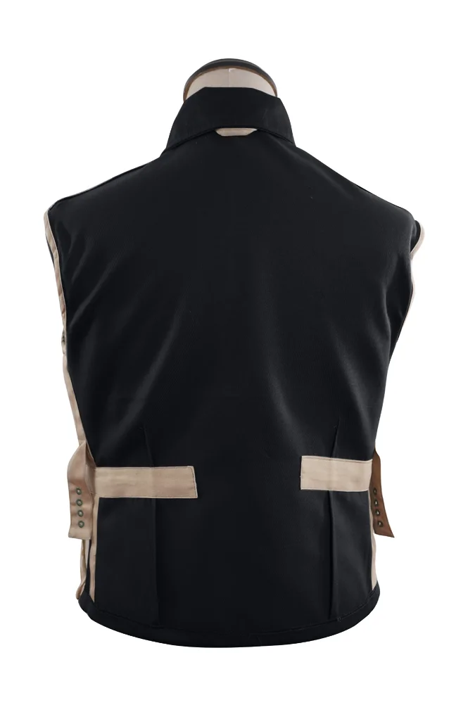   Elite German Panzer EM Black Gabardine Wrap Jacket German-Uniform