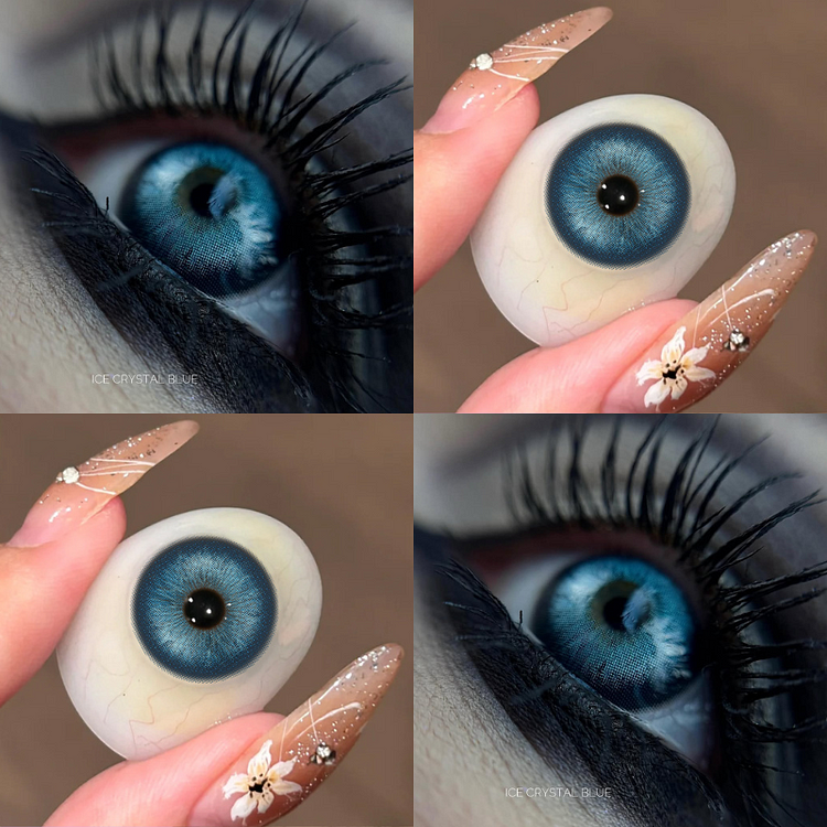 【NEW】Ice crystal Blue Color Contact Lenses