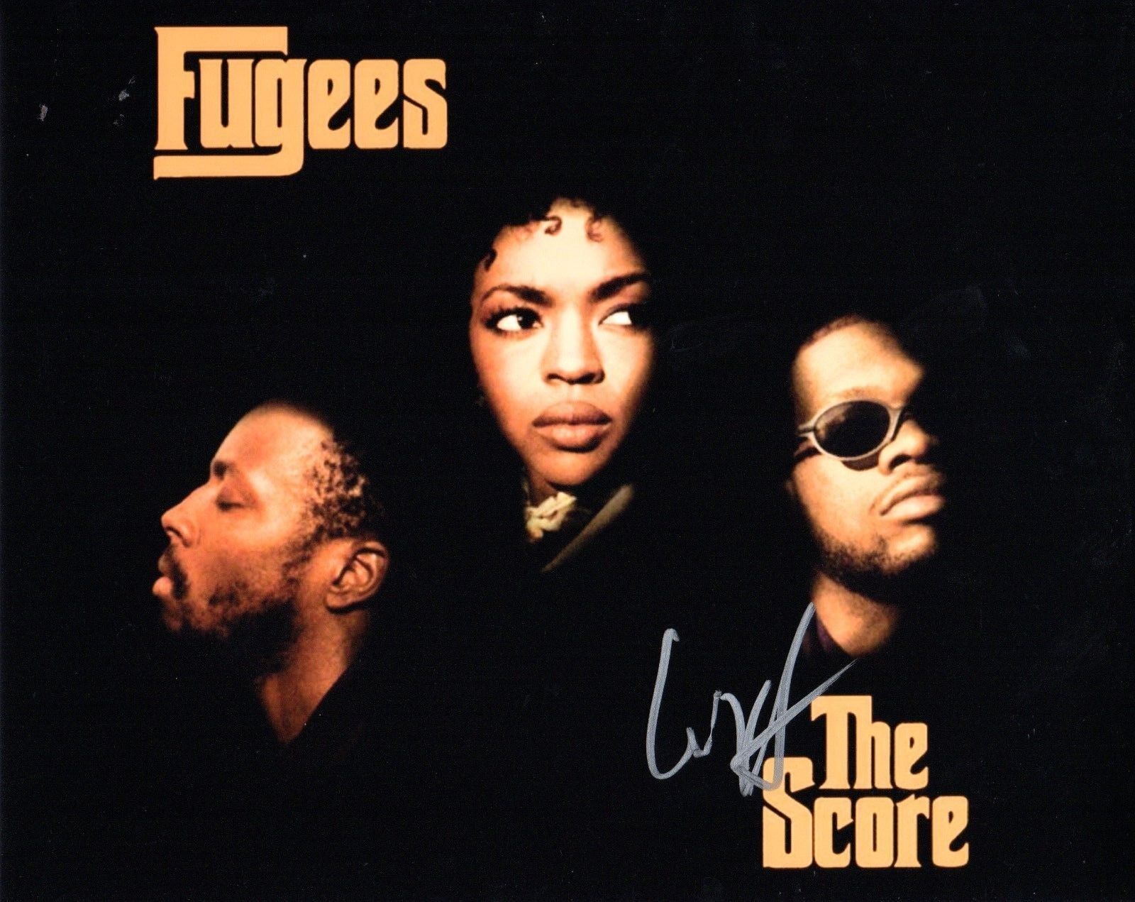 GFA The Fugees Group * WYCLEF JEAN * Signed 8x10 Photo Poster painting AD2 COA