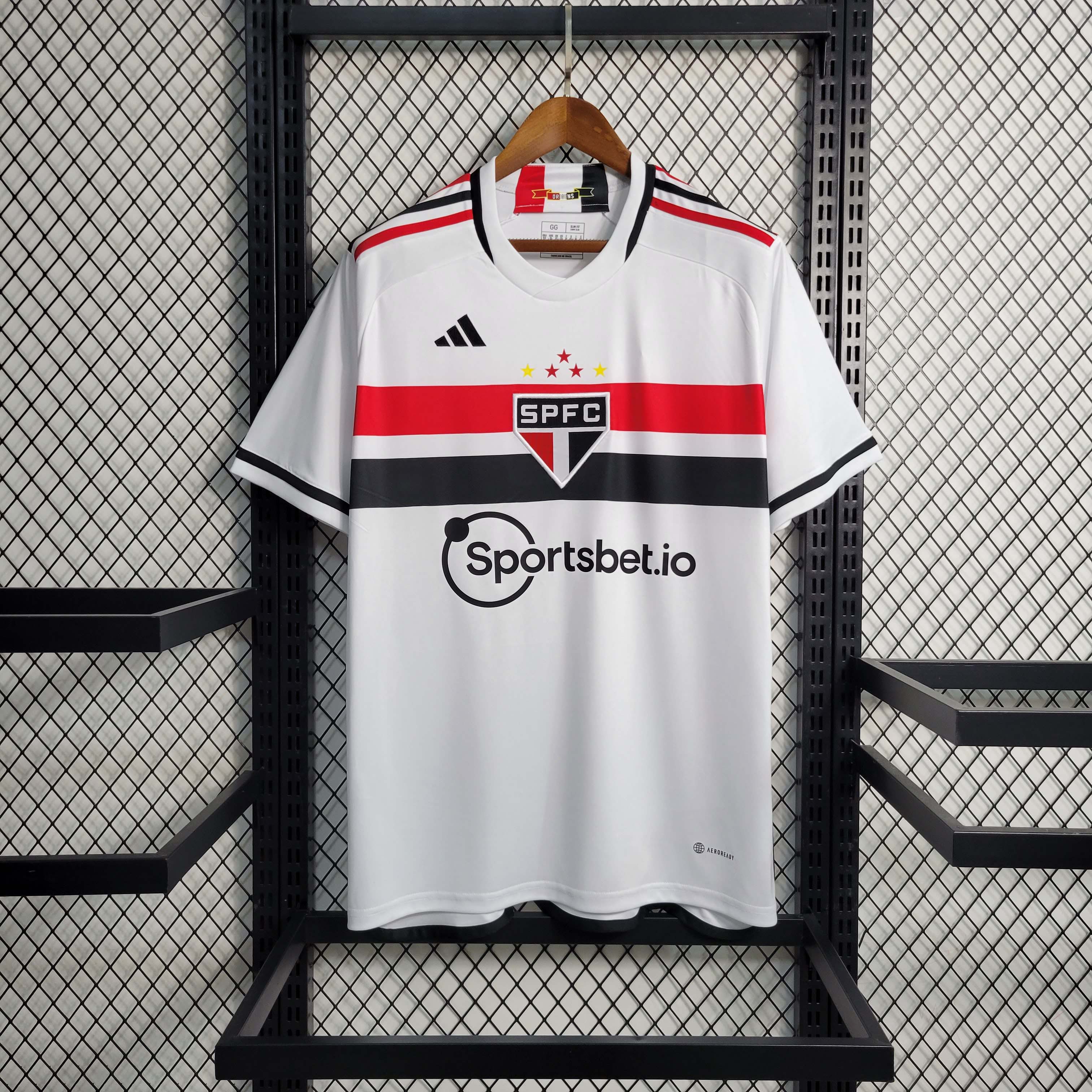 2023-2024 Sao Paulo HomeFootball Shirt 1:1 Thai Quality