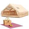 [US Local Warehouse] Inflatable Camping Tent with Pump Waterproof Windproof Blow Up Tent for Outdoors