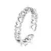 Heart Stackable Rings 925 Sterling Silver 