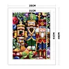 Nutcracker -11CT Stamped Cross Stitch Kit(35x45cm)