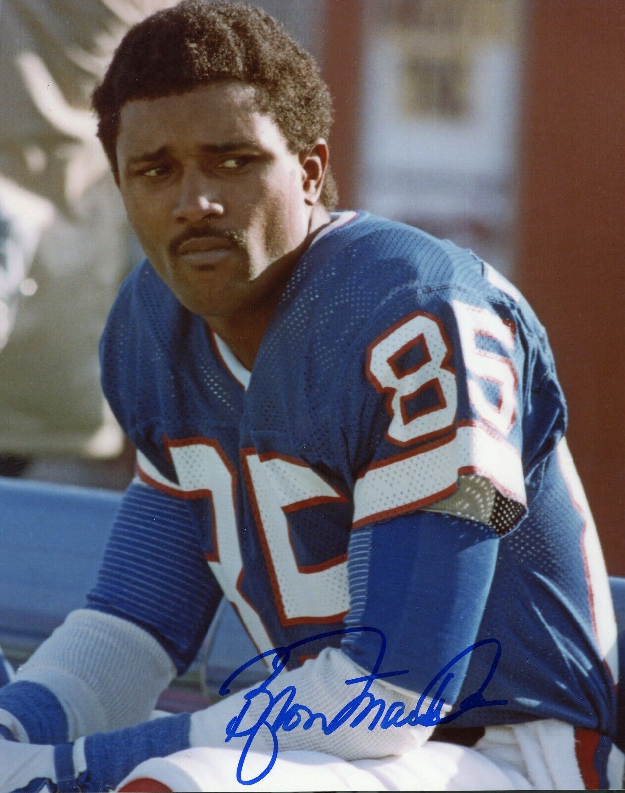 Byron Franklin Autographed 8x10 Buffalo Bills #2