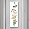 Bird Flower - 9CT Partial Beaded Cross Stitch Kit(16x53cm)