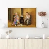 Old Couple - 11CT Counted Cross Stitch - 40*30cm