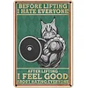 Cat - Metal Tin Signs(8*12Inch) - Animal
